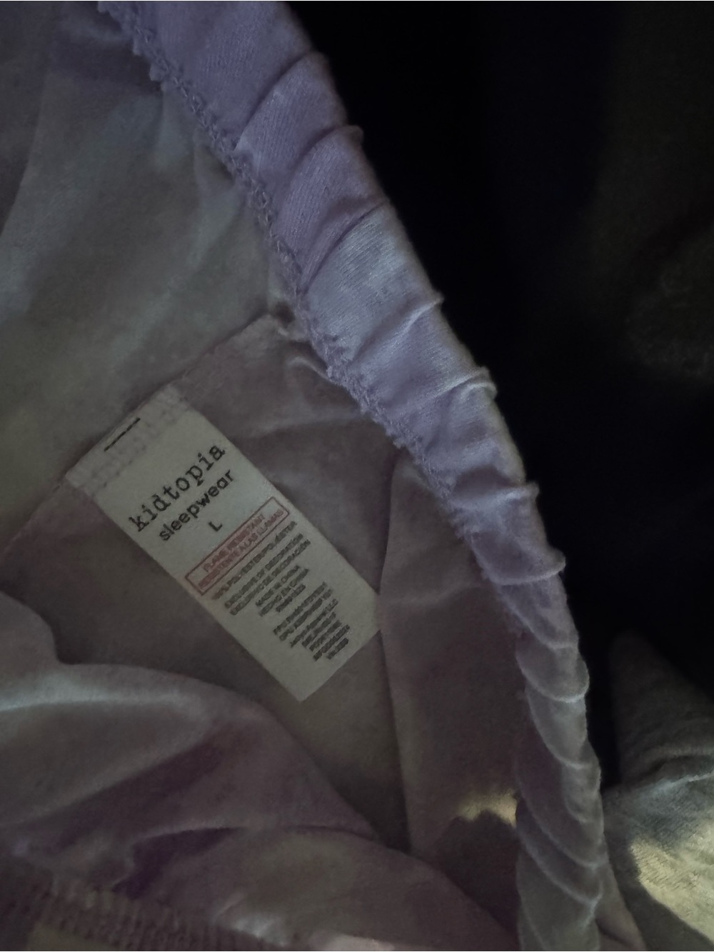 Topia Lavender Tie-Dye Shorts with Pink Bow - Picture 2 of 3